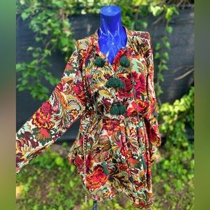 Esley floral mini dress / tunic